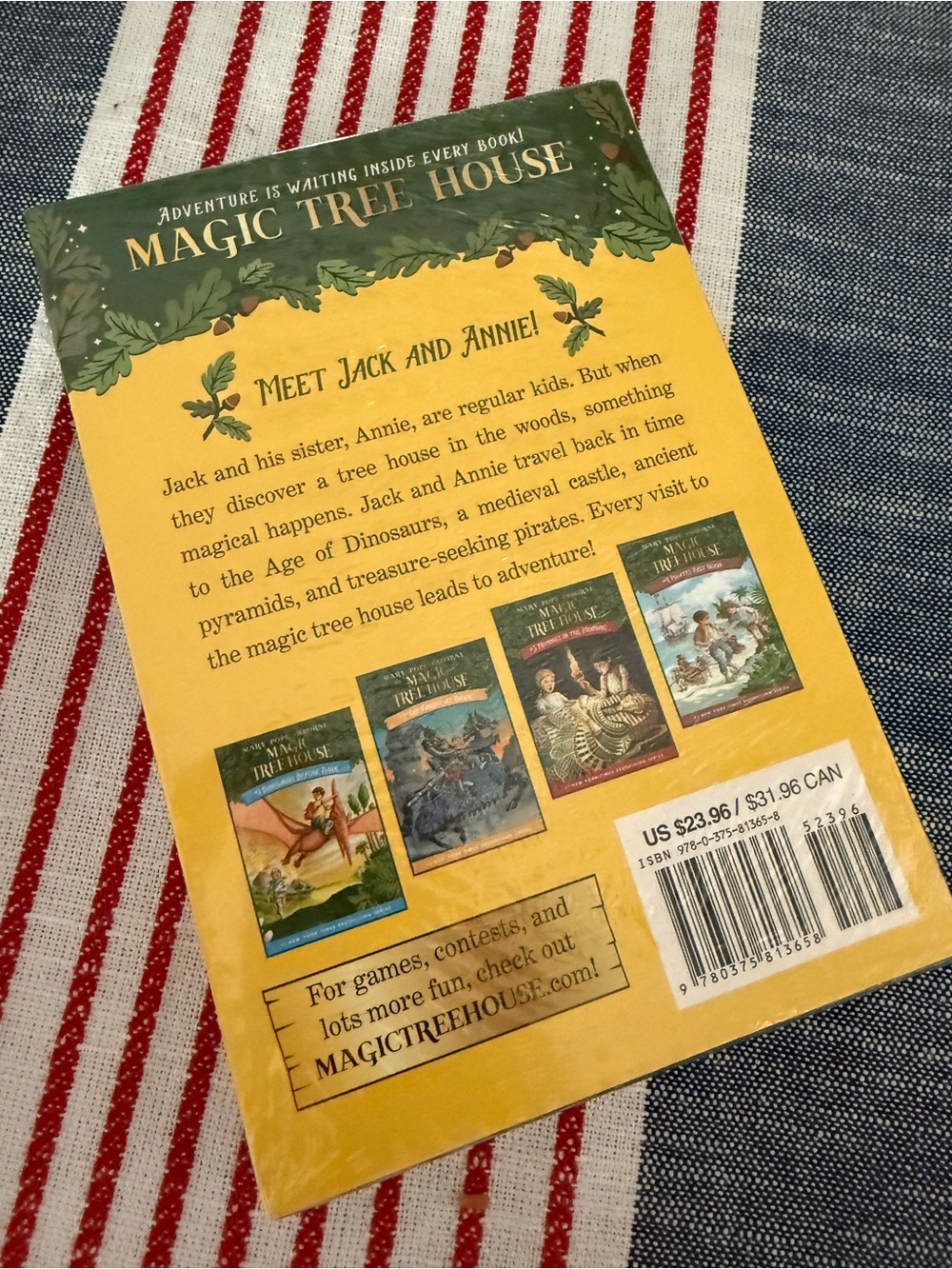 Magic Tree House Books 1-4 Boxed Set - Green - Picture 3 of 3